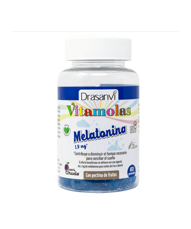 VITAMOLAS MELATONINA 60GOMINOLAS – foto del producto melatonina jarabe maltitol