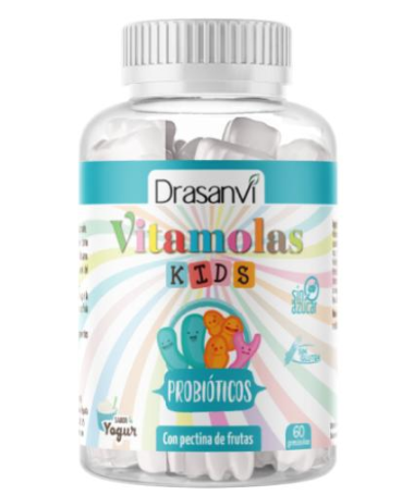 VITAMOLAS PROBIOTICOS KIDS 60GOMINOLAS – foto del producto cepas lactobacillus maíz