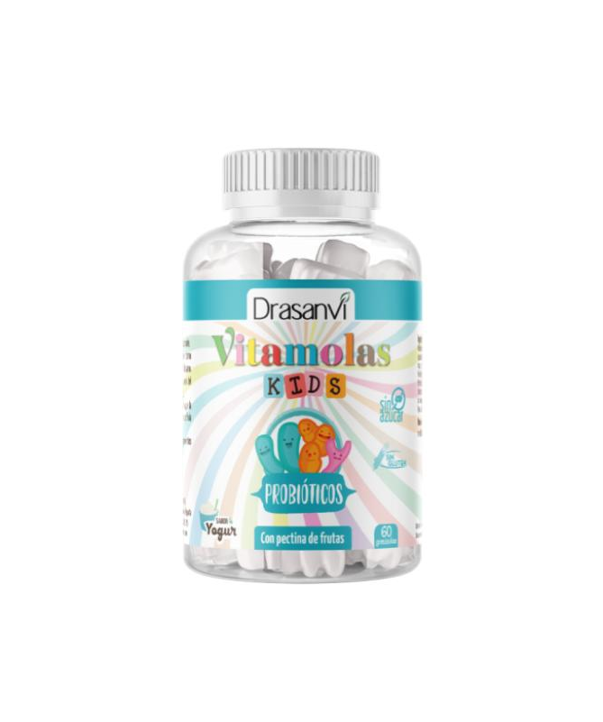 VITAMOLAS PROBIOTICOS KIDS 60GOMINOLAS – foto del producto cepas lactobacillus maíz