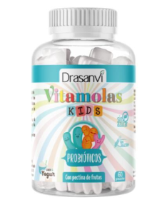 VITAMOLAS PROBIOTICOS KIDS 60GOMINOLAS – foto del producto cepas lactobacillus maíz