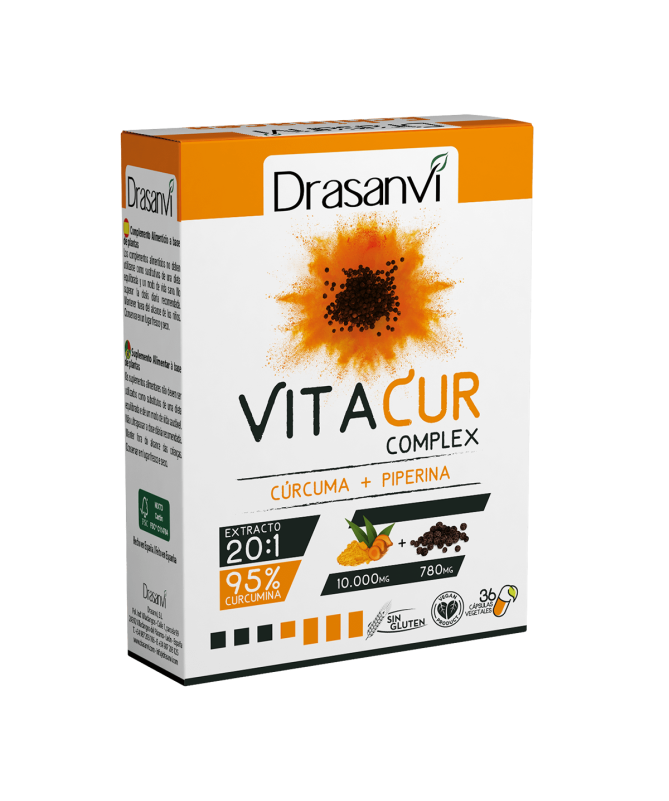 VITACUR 36CAP – foto del producto agente extracto seco