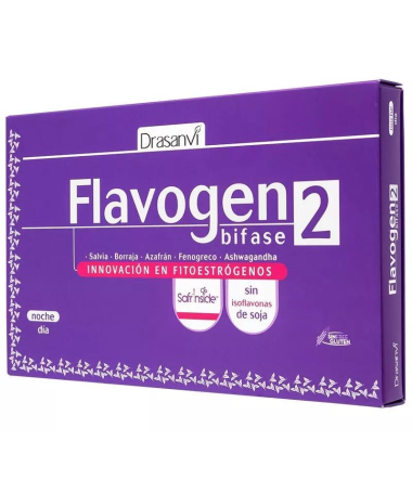 FLAVOGEN BIFASE 2 60CAP – foto del producto extracto agente seco