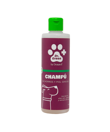 CHAMPU CACHORROS Y PIEL SENSIBLE PERROS 250ML – foto del producto champu cachorros piel