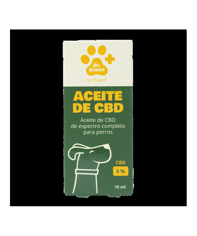 ACEITE CBD 5 PERROS Y GATOS 10ML – foto del producto aceite cbd cáñamo