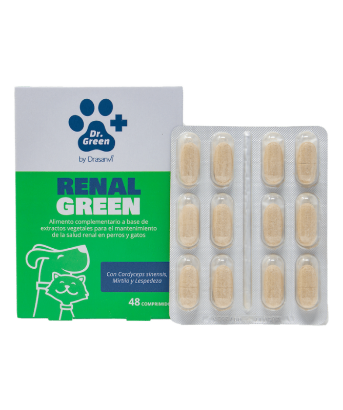 RENALGREEN PERROS Y GATOS 48COMP – foto del producto lespedeza renalgreen perros