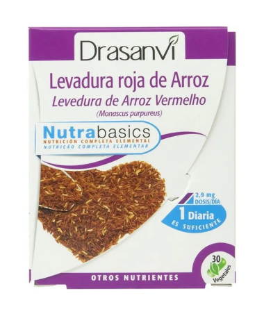 LEVADURA ROJA DE ARROZ 2 9MG MONACOLINA K 30CAP – foto del producto agente levadura roja
