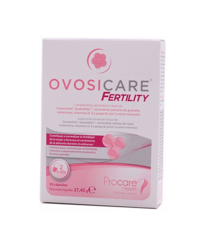 OVOSICARE FERTILITY 30 CAPS – foto del producto vitamina ácido fertility