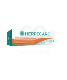 HERPECARE GEL 10 G – foto del producto herpecare gel modo