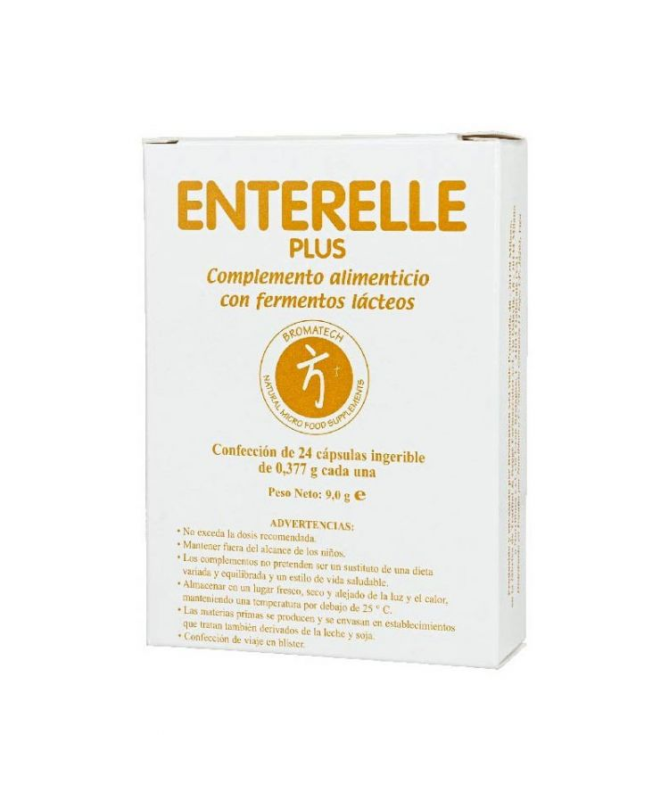 ENTERELLE PLUS 24CAP – foto del producto maíz dióxido enterelle