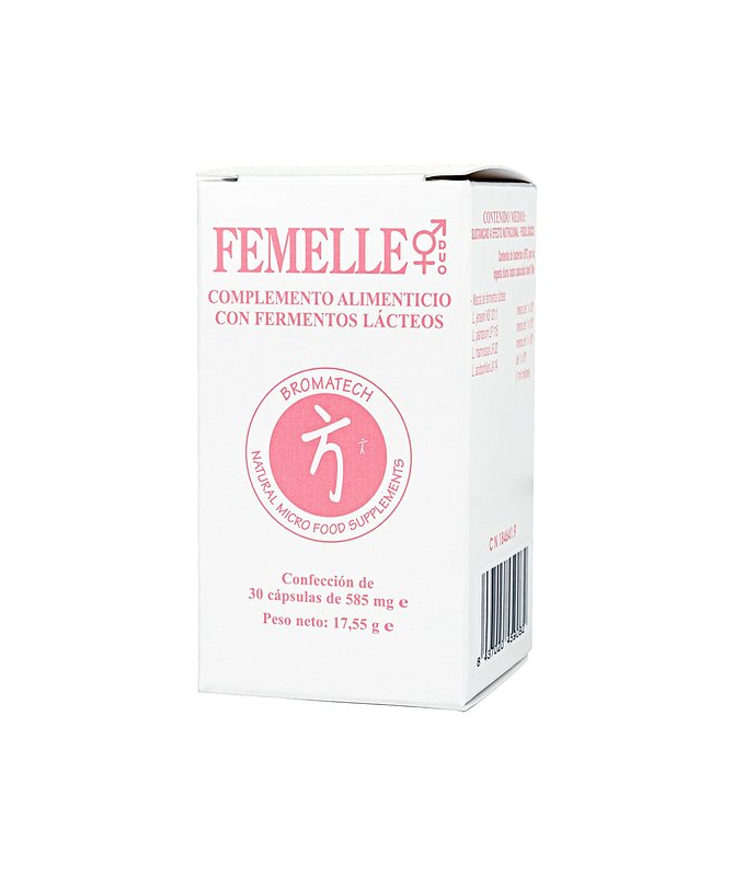 FEMELLE 30CAP – foto del producto maíz lactobacillus femelle