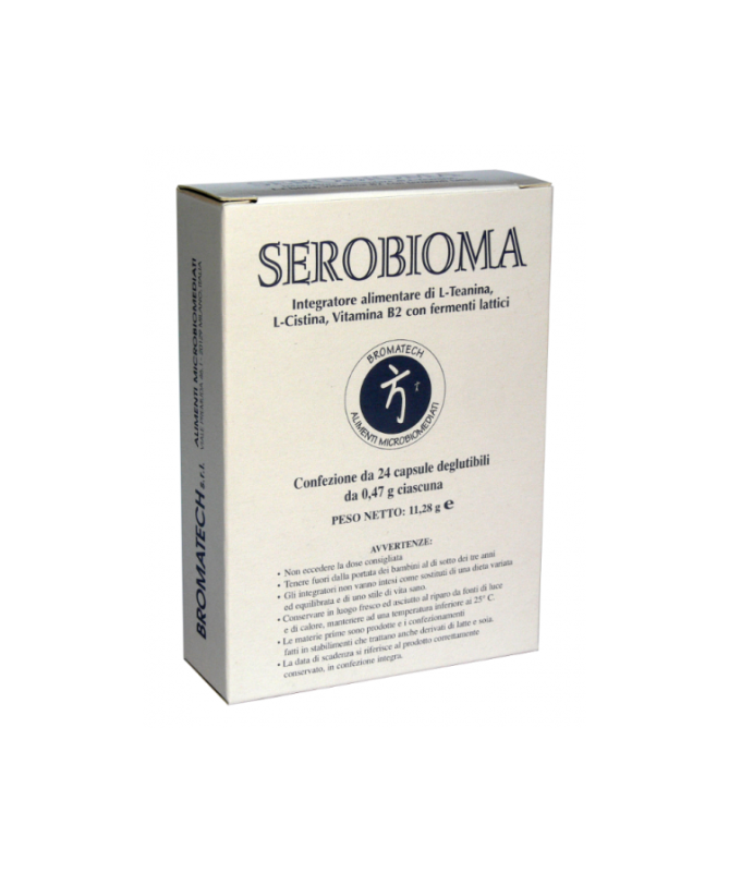 SEROBIOMA 24CAP – foto del producto bifidobacterium ácidos grasos