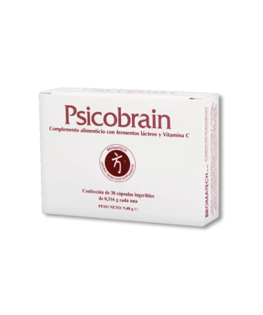 PSICOBRAIN 30CAP – foto del producto lactobacillus 1x10 rhammnosus