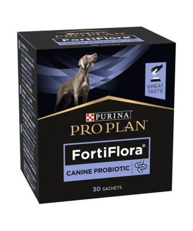 PRO PLAN VET CANINE FORTIFLORA PROBIOTICO 30X1GR – foto del producto pro plan vet