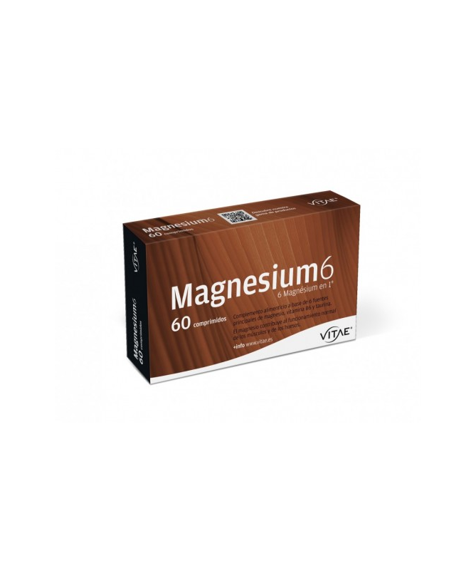 MAGNESIUM 6 60COMP – foto del producto magnesium 60comp cápsulas