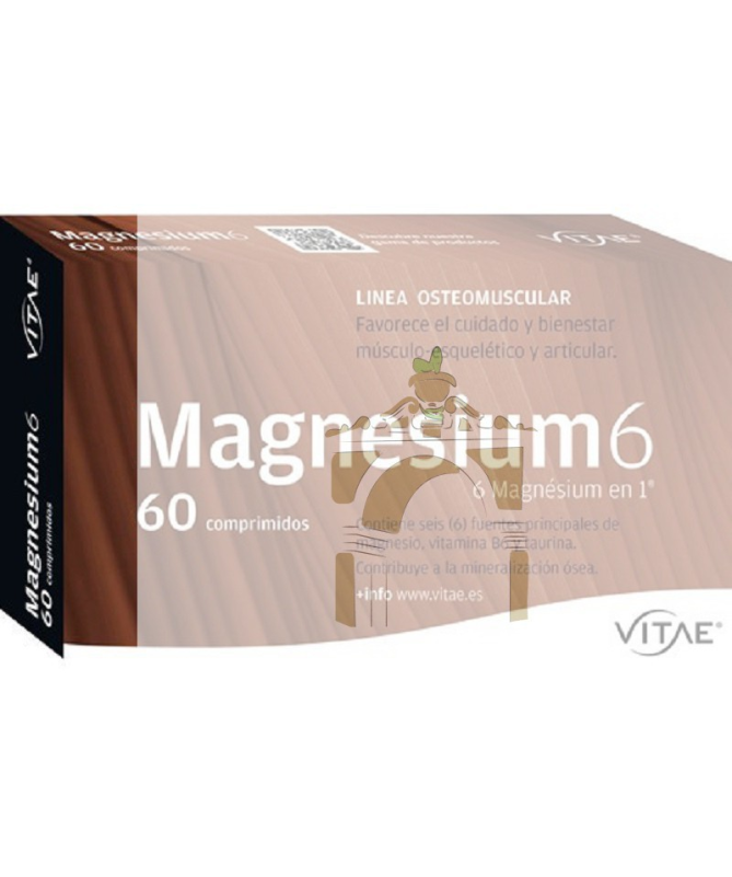 MAGNESIUM 6 20COMP – foto del producto magnesium 20comp cápsulas