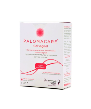 PALOMACARE GEL VAGINAL 6CANULAS – foto del producto vaginal palomacare gel