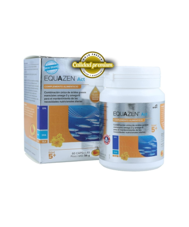 EQUAZEN EYE Q ACT 60CAP – foto del producto aceite omega equazen