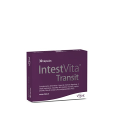 INTESTVITA TRANSIT 30CAP – foto del producto cápsula bifidobacterium naranja