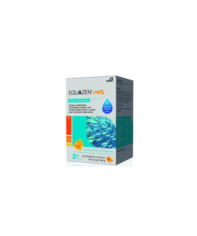 EQUAZEN EYE Q CHEWS INFANTIL 60CAP – foto del producto ácido aceite pescado