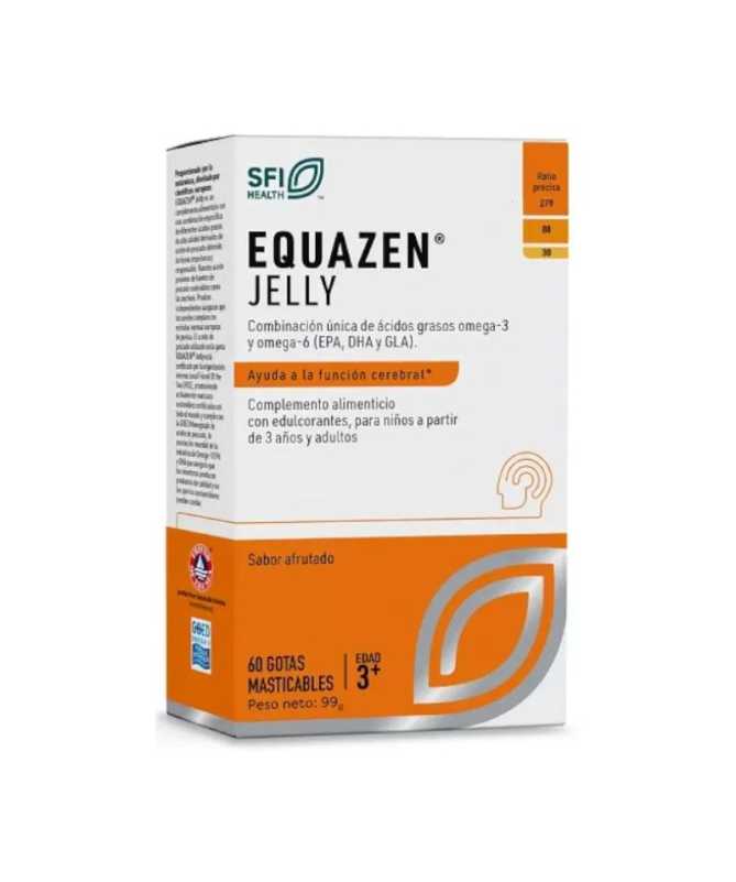 EQUAZEN JELLY 60CAP – foto del producto ácido ácidos grasos