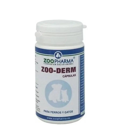 ZOO DERM PERROS Y GATOS 60CAP – foto del producto ácido zinc vitamina