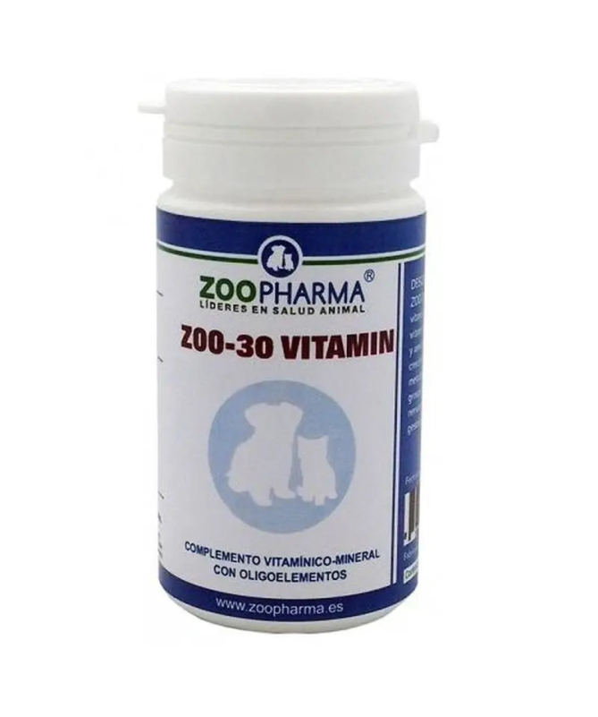 ZOO 30 VITAMINS PERROS Y GATOS 30COMP – foto del producto vitamina 000 zoo