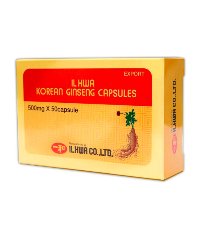 GINSENG IL HWA 100CAP BLISTER – foto del producto ginseng hwa 100cap