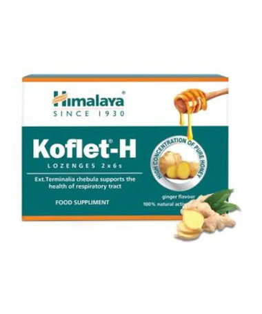 PASTILLAS KOFLET GARGANTA JENGIBRE 12COMP – foto del producto extracto aceite jengibre