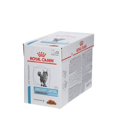 ROYAL VET FELINE SENSITIVITY CONTROL POLLO CAJA 12X85GR S – foto del producto tienes contacta nuestro