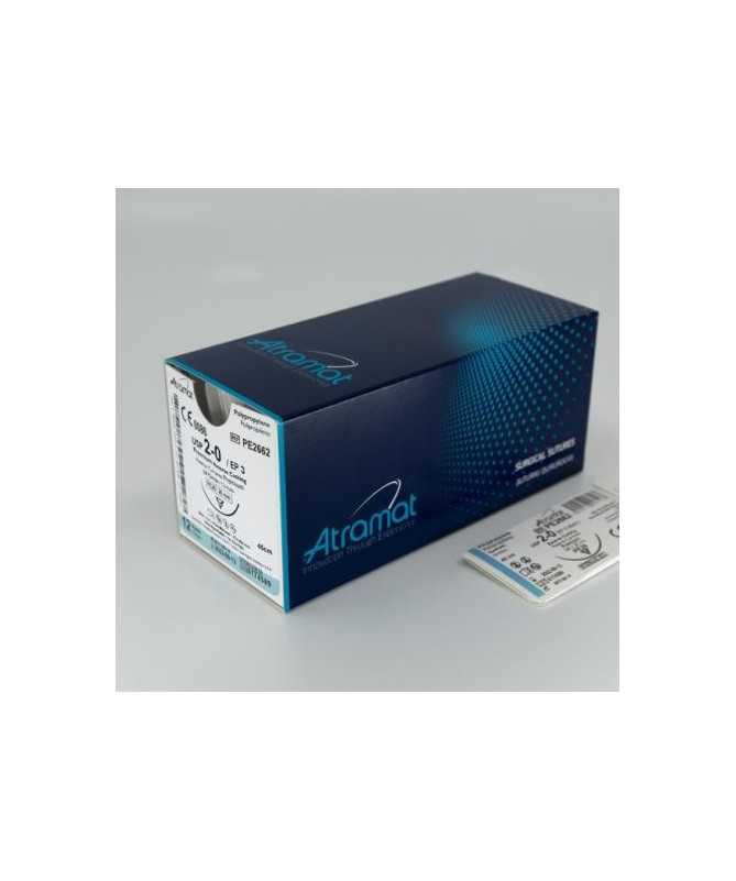 POLIPROPILENO 3/0 AG.CILINDRICA 1/2 26MM H75CM 12U