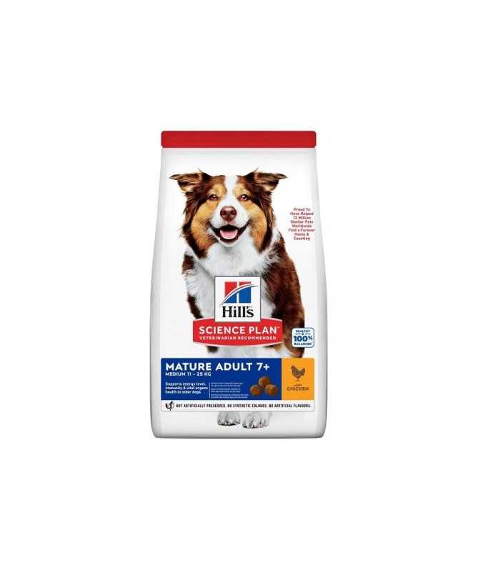 SP CANINE MATURE 7+ MEDIUM POLLO 14KG(12+2 GRATIS)