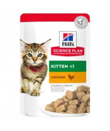 SP FELINE KITTEN POLLO 12 BOLSITAS X 85G