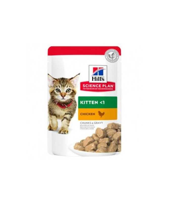 SP FELINE KITTEN POLLO 12 BOLSITAS X 85G
