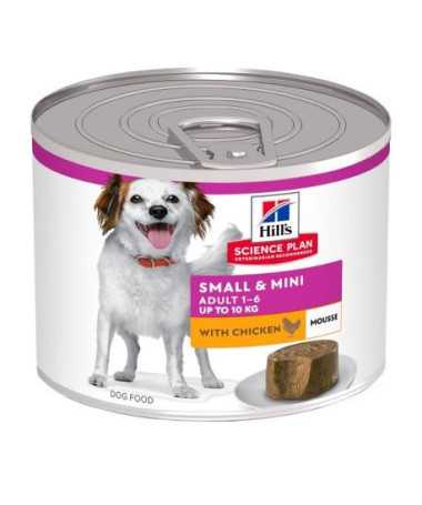 SP CANINE ADULT SMALL MINI POLLO MOUSSE 12X200G