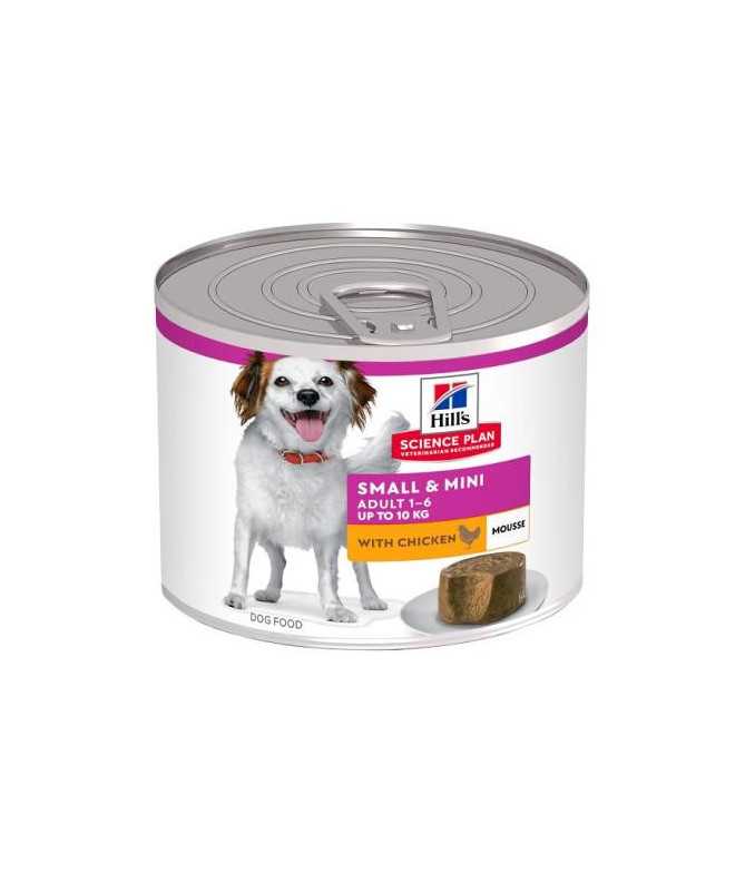 SP CANINE ADULT SMALL MINI POLLO MOUSSE 12X200G