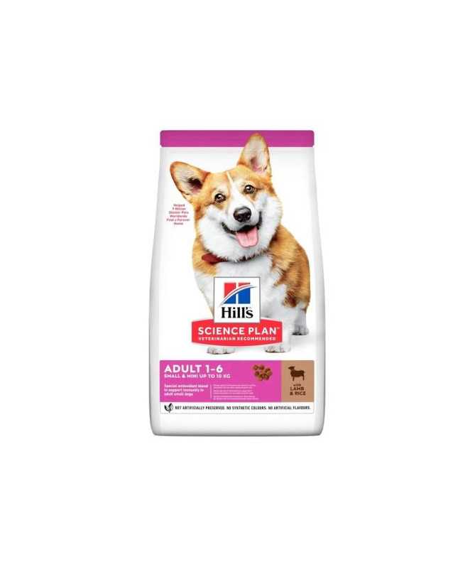 SP CANINE ADULT SMALL & MINI CORDERO&ARROZ 1