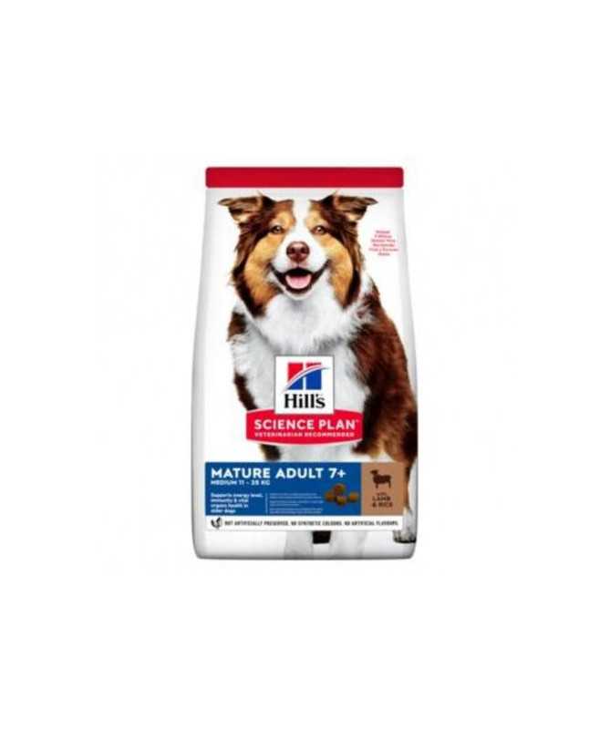 SP CANINE MATURE 7+ MEDIUM CORDERO&ARROZ 14KG