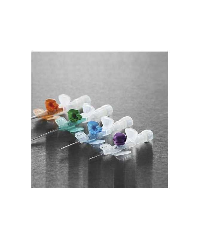 CHIRAFLEX CATETER C/ALA+P.INY ROSA 20G/1