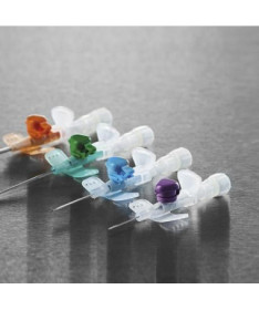 CHIRAFLEX CATETER C/ALA+P.INY ROSA 20G/1