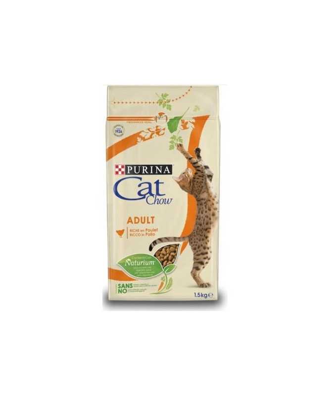 CAT CHOW ADULT POLLO Y PAVO 15 KG