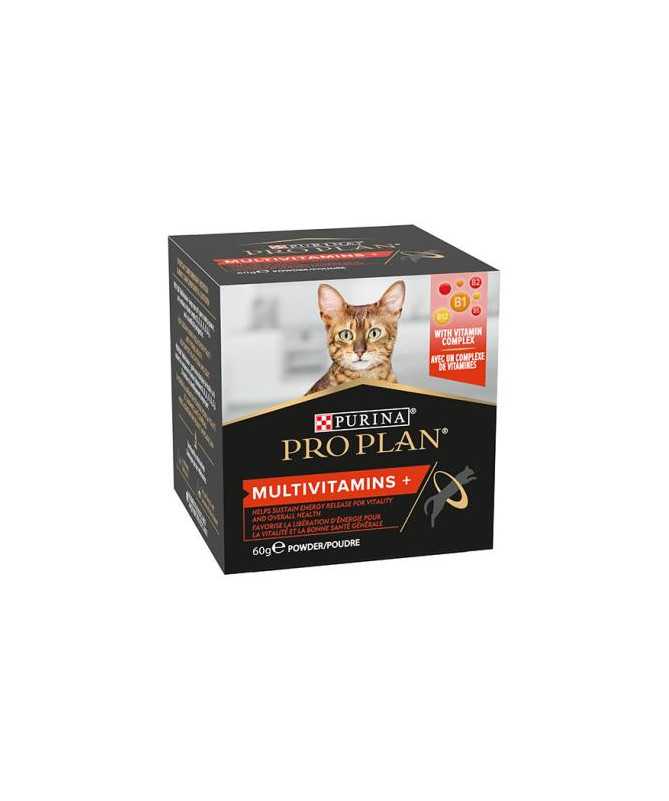 PROPLAN SUPLEMENTO GATO MULTIVITAMINS 4x60G