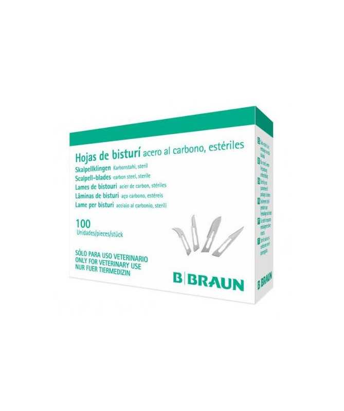 HOJAS DE BISTURI VET N? 23 100UD