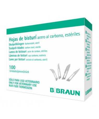 HOJAS DE BISTURI VET N? 15 100UD