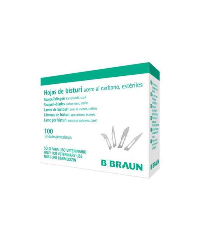 HOJAS DE BISTURI VET N? 13 100UD