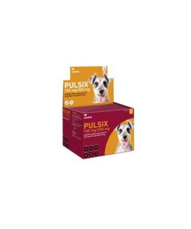 PULSIX 100MG/500MG SPOTON 4-10KG PIP 24X1ML PERRO