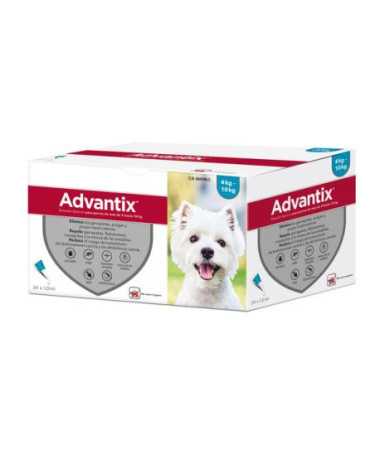 ADVANTIX SPOT ON PERRO 4KG-10KG PIP 24X1ML
