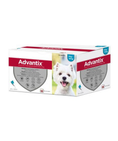 ADVANTIX SPOT ON PERRO 4KG-10KG PIP 24X1ML