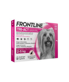 FRONTLINE TRI-ACT XS 6 PIPETAS (2-5KG)