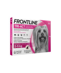 FRONTLINE TRI-ACT XS 3 PIPETAS (2-5KG)