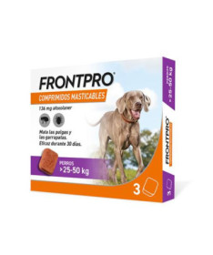 FRONTPRO 136 MG 3 COMP MAST (25-50 KG) PERRO
